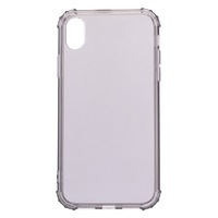 For iPhone XR Case Grey Simple Style TPU Shockproof Protective Back Cover