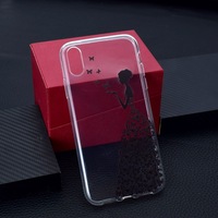 For iPhone XS MAX Cover,Grippy Thin Slim Shockproof Phone Case,Butterflies