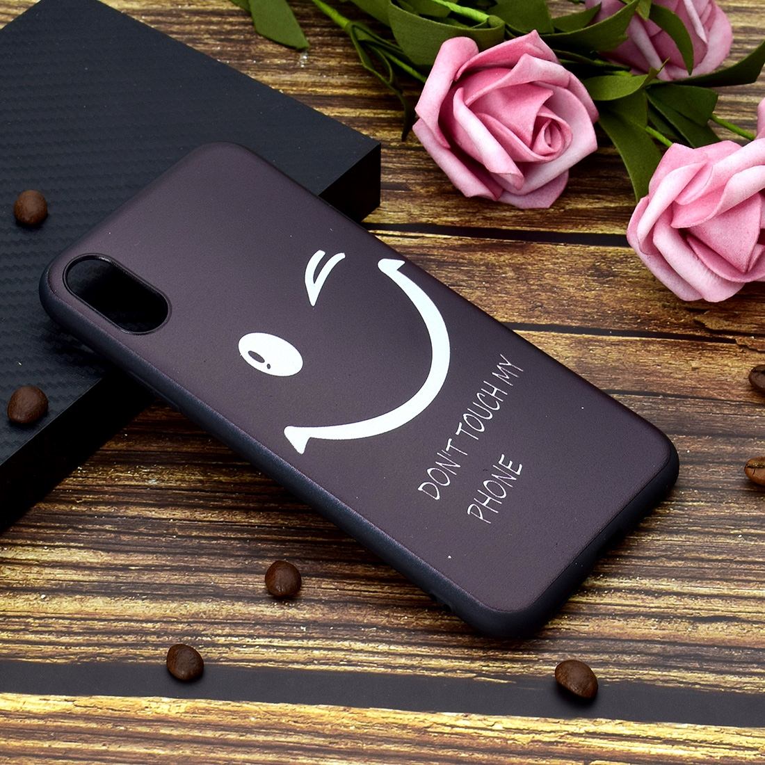 For iPhone XS Max Cover,Soft Thin Protective Back Shell Case,Dont Touch My Phone