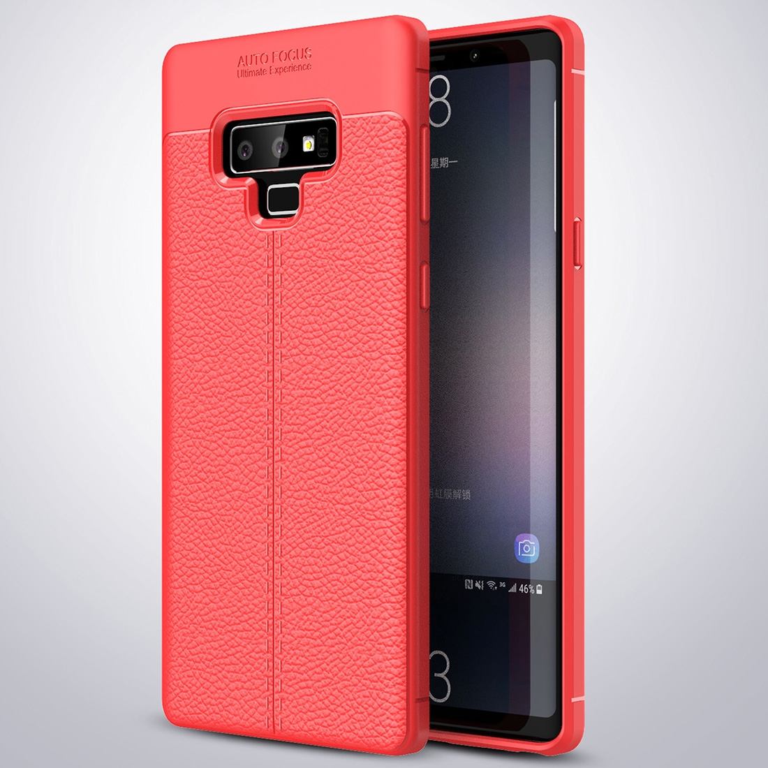 For Samsung Galaxy Note 9 Case,TPU Shockproof Slim Back Mobile Phone Cover,Red