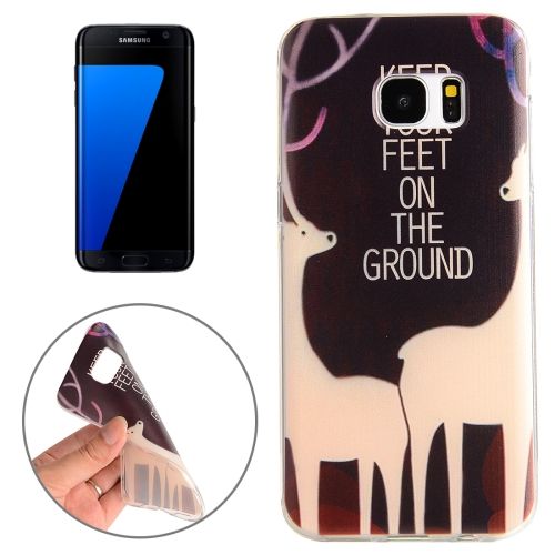 For Samsung Galaxy S7 EDGE Case,Stylish Sika Deer High-Quality Protective Cover