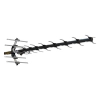 DIGITEK 01BUWX18L UHF Yagi Lte Outer Metro 18 Elements Antenna F-Type High Performance Balun UHF
