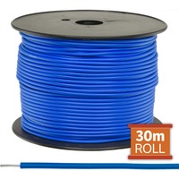 DOSS 16-.2BLU-30M 30M Blue Hookup Wire/Cable Sold As a Reel 30M Tinned Copper Wire 30M BLUE HOOKUP