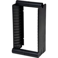 FISCHER PLASTIC 1A052BK 15 Unit Bluray Rack / Stand Blu-Ray - Designed To Fit Into