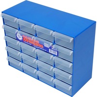 FISCHER PLASTIC 1H051 20 Drawer Storage Cabinet Spart Parts - Tough Durable Drawers
