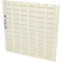 FISCHER PLASTIC 1H083 Large Modular Louvre Panel High Strength a.B.S. Plastic Large Sturdy Plastic