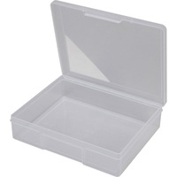 FISCHER PLASTIC 1H092 1 Compartment Storage Box Large Plastic Case 1 Compartment (Large) 310Mm