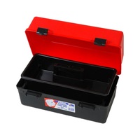 FISCHER PLASTIC 1H125 13" Medium Tool Box With Lift-Out Tray 4(W) x 23(D) x