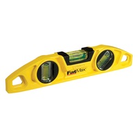 STANLEY 43-603 Fatmax Pro Torpedo Level 250Mm Heavy-Duty Aluminium Die-Cast Body FATMAX