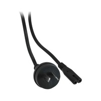 DOSS 730AC 3M 240V Ac Mains To Figure 8 Iec-C7 Round Fig8 - Black Type: Plug With Socket 3M 240V
