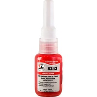 CHEMTOOLS 8243-10G Threadlocker Medium Strength Loctite Nut Screw Lock 10Ml Ideal For Thread