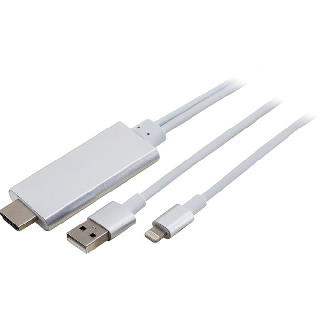 PRO2 8P2HDMI Lightning To HDMI Adapter Lead iphone 5/6 ipad 8 Pin To HDMI 5V 1A USB Power Supply