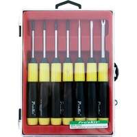 PROSKIT 8PK2065N 7 Piece Cell Phone Opener Set 7Pc Pros Kit Driver Types & Sizes: 7 PIECE CELL