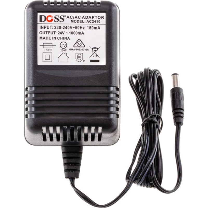 Ac2410 Doss 24vac 1amp Ac Power Supply 2 1mm Plug Rated At 1amp Max 24vac 1amp Ac Power Supply Buy Cables Adapters