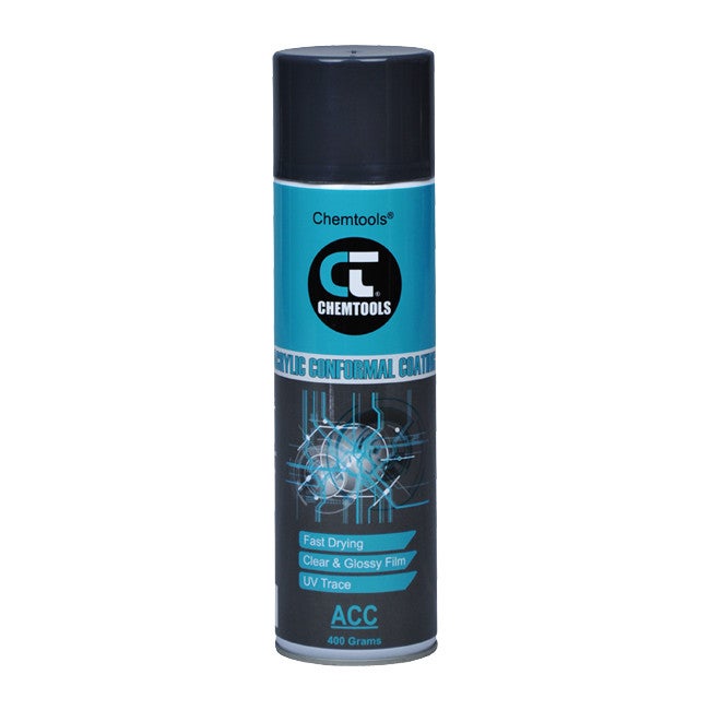 CHEMTOOLS ACC400 400Ml Acrylic Uv+ Protector Acrylic Conformal Coating Clear Tough Protective