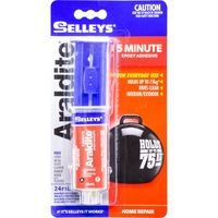 SELLEYS ARL24M5M 24Ml 5-Minute Araldite 5Min For Bonding Metal, Glass, Ceramics, China,