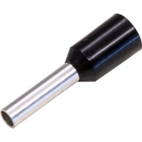 CABAC BLP150-100 Boot Lace Pin Black 100Pk Wire Size 1.5Mm Squared BOOT LACE PIN BLACK 100PK