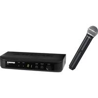 SHURE BLX24PG58-K14 Wireless Handheld Mic System 614-638Mhz Auto Set-Up Kit Inclued 1 X Blx4