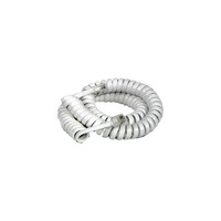 CC0020B/IVY 5M Ivory Handset Curly Cord Tel4501 5M IVORY HANDSET CURLY CORD