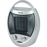 HELLER HCFH1577A 1500W Ceramic Heater Thermostat & Carry Handle 2 Heat Settings 750/1500 Watts