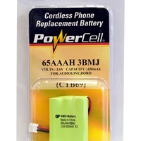 POWERCELL CTB69 3.6V Nimh 650Mah Phone Battery Suits Audioline/ Doro Cordless Nimh Tagged Phone