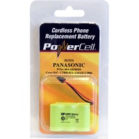 POWERCELL CTB81 3.6V Nimh 600Mah Phone Battery Suits Panasonic Cordless Phone Nimh Tagged Phone