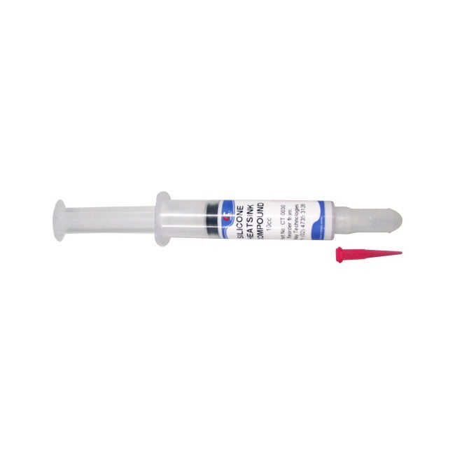CHEMTOOLS CTR001SIS10PT 10Cc Heat Transfer Compound 20G Heatsink Syringe Non-Toxic, Metal Oxide