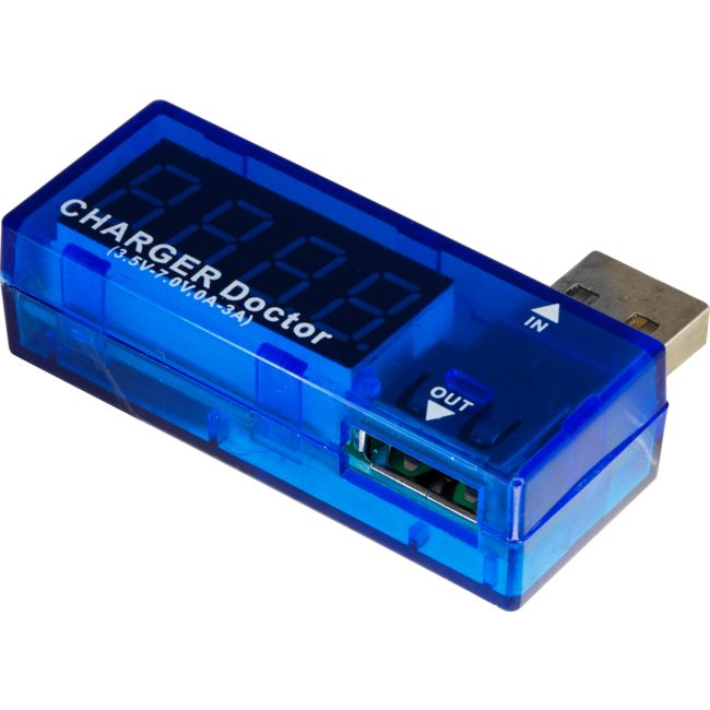 PRO2 CVT201 USB Current Voltage Meter 3.5V-7V 0-3A Tester Charge Doc Easily Measure the USB Port of