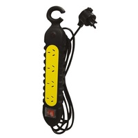HPM D105PBOSSPA4 4-Way Heavy-Duty Powerboard 4 Wide Spaced Outlets 4-WAY HEAVY-DUTY POWERBOARD