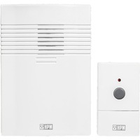 HPM D641/B 30M Battery Door Chime Wireless Bell Press - Lithium Batteries In the Bell Press