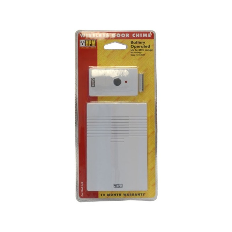 D641/B HPM 30M Battery Door Chime Wireless Bell Press HPM Lithium