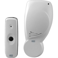 HPM D641/PI 30M 240V Wireless Door Chime Weather Proof Bell Press Lithium Batteries In the Bell