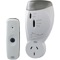 HPM D641/PIFL 70M 240V Wireless Door Chime With Flashing Light 240V Door Chime 70M 240V WIRELESS