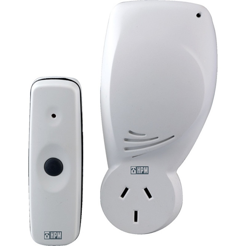 D641/PILR HPM 70M 240V Wireless Door Chime Long Range Bell& Piggy Back