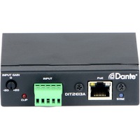 MCLELLAND DIT2E13A Analogue To Dante Converter Terminal Block Input Jack On Front Panel ANALOGUE