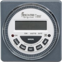 NIDAC DT712 7-Day Versatile Digital Timer 12V DC Clock: Current Time Setting or Show Current Time.