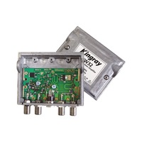 KINGRAY DW32 32Db RF Distribution Amplifier Inc Test Point & VHF/UHF Input Single or Combined VHF/