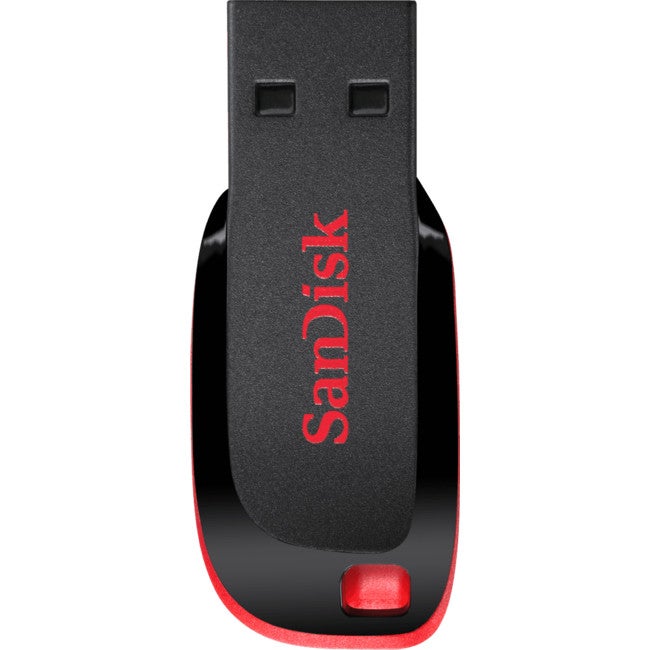 SANDISK FD16GBSD 16Gb USB 2.0 Flash Drive Cruzer Blade Cz50 Storage Capacity: 16Gb 16GB