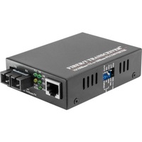 FMC100SM20KSC 100M Fibre Media Converter 10/100M Sm Dual Fibre Sc 20Km 100Mbps Cut-Through