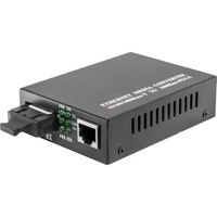 FMC1GBSM20KSC Gigabit Fibre Media Converter Sm Dual Fibre Sc 20Km Extends Data Transmission