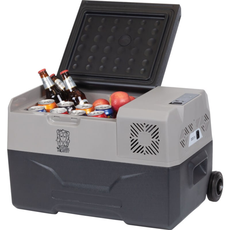 Brass Monkey Fridge Battery GH1690 BRASS MONKEY 30L Portable Fridge or Freezer 12 24Vdc Brass