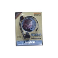 UNIDEN HS910 Headset To Suit Phones Compatible With Most Phones Lightweight HEADSET TO SUIT