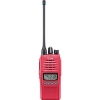 ICOM IC41PRO-RED Special Edition Red UHF Ip67 80Ch Hand Held Radio Waterproof and Dustproof (Ip67)