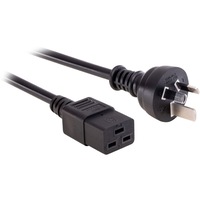 DOSS K19-1MB15A 1M 15Amp Iec-C19 Power Lead Rack Mount Power Cord 1M 15AMP IEC-C19 POWER LEAD