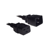 DOSS K20-2MB 2M 15Amp Iec-C20 Extension Lead - Rack Mount Power Cord Length: 2M 2M 15AMP IEC-C20