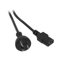 DOSS K9-1MB 1M Black Iec Power Lead Iec-C13 Appliance Cord Flexible 3X 0.75Mm Power Cord 1M BLACK