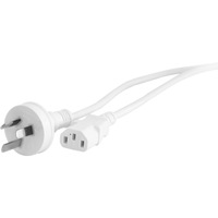 DOSS K9-5MW 5M White Iec Power Lead Iec-C13 Appliance Cord Flexible 3X 0.75Mm Power Cord 5M WHITE