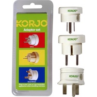 KORJO KASET Australian Travellers 3 Pack - Fit3 This Value Pack Combines the Usa, Uk and