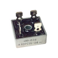 KBPC35-04 35Amp 400V Bridge Rectifier Diode (Br354) 35AMP 400V BRIDGE RECTIFIER