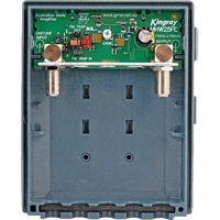 KINGRAY MHW25FE 25Db Economy 'F' Type Masthead Amp With Lte/4G Filtering Filters For FM, VHF, UHF